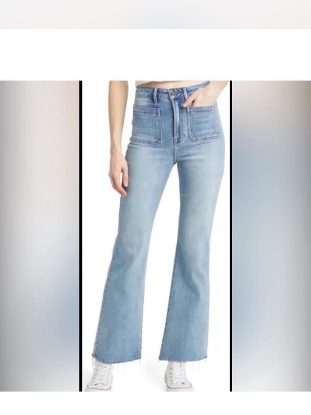 Hidden Los Angeles flare jeans light wash size 29